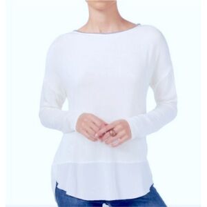 FABIANA FILIPPI Elegant White Cotton Knit Top